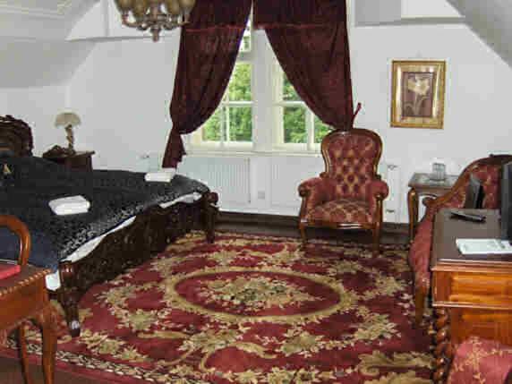 Romantic Chateau Krásná Lípa الغرفة الصورة